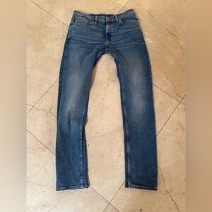 HUGO Men's Straight Blue Jeans